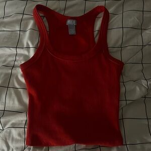 xxs tilly’s red tank